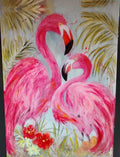 Pink Flamingos Flag
